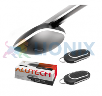 Комплект электропривода ALUTECH LG-800 для гаражных секционных ворот высотой до 3,3м. - ременная рейка фото