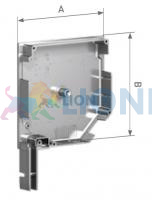 ALUTECH SF45/150u: Крышка боковая роллетная SF45/150u (цв. 00  - Неокрашенный). 45 - градусная. фото